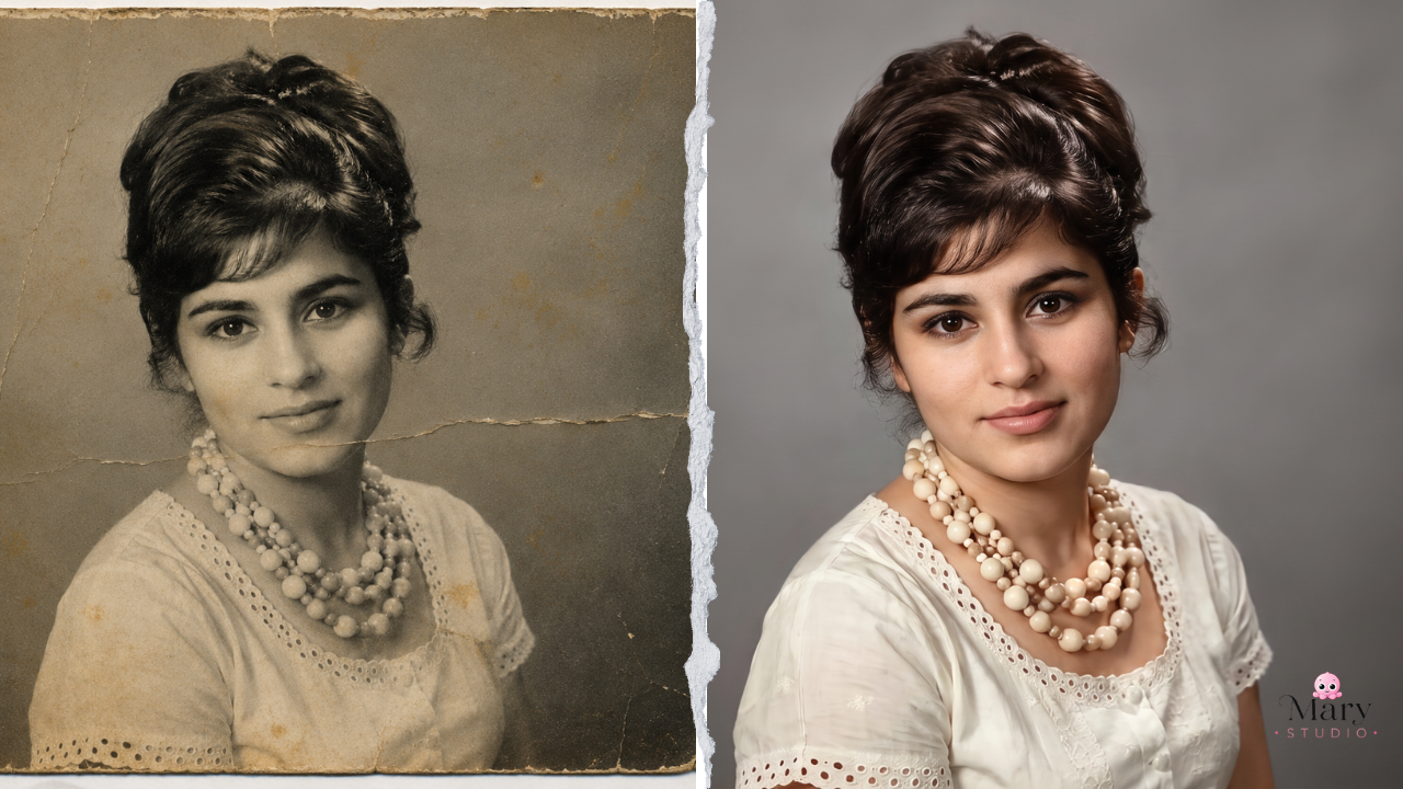 Restauración y colorización de fotografía antigua